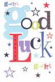 Effervescent and optimistic, this cheerful good luck card perfectly captures Kentish Town's creative flair. The message unfurls in an animated array of oversized, pastel blue fonts laced with dynamic reds, earthy greens, and luxurious purples-each letter shaped with the sunny artistry you'll find in the area's independent shops and studios. Bright spots of navy, gentle lilac, and punchy lime create a sense of movement against the pristine white backdrop, like dreams darting across the North London sky. Scattered stars evoke both playfulness and endless possibility, much as one feels on a gentle evening stroll along Dartmouth Park Hill. The card's flat, smooth finish hints at quality and care, reminiscent of the satisfaction in choosing just the right notecard or bouquet from a trusted local florist. Ready to accompany wishes for exams, interviews, or life's new chapters, this card resonates with the faith and joy shared across Kentish Town's friendly neighbourhood-an emblem of the encouragement that turns every leap into an adventure filled with hope.